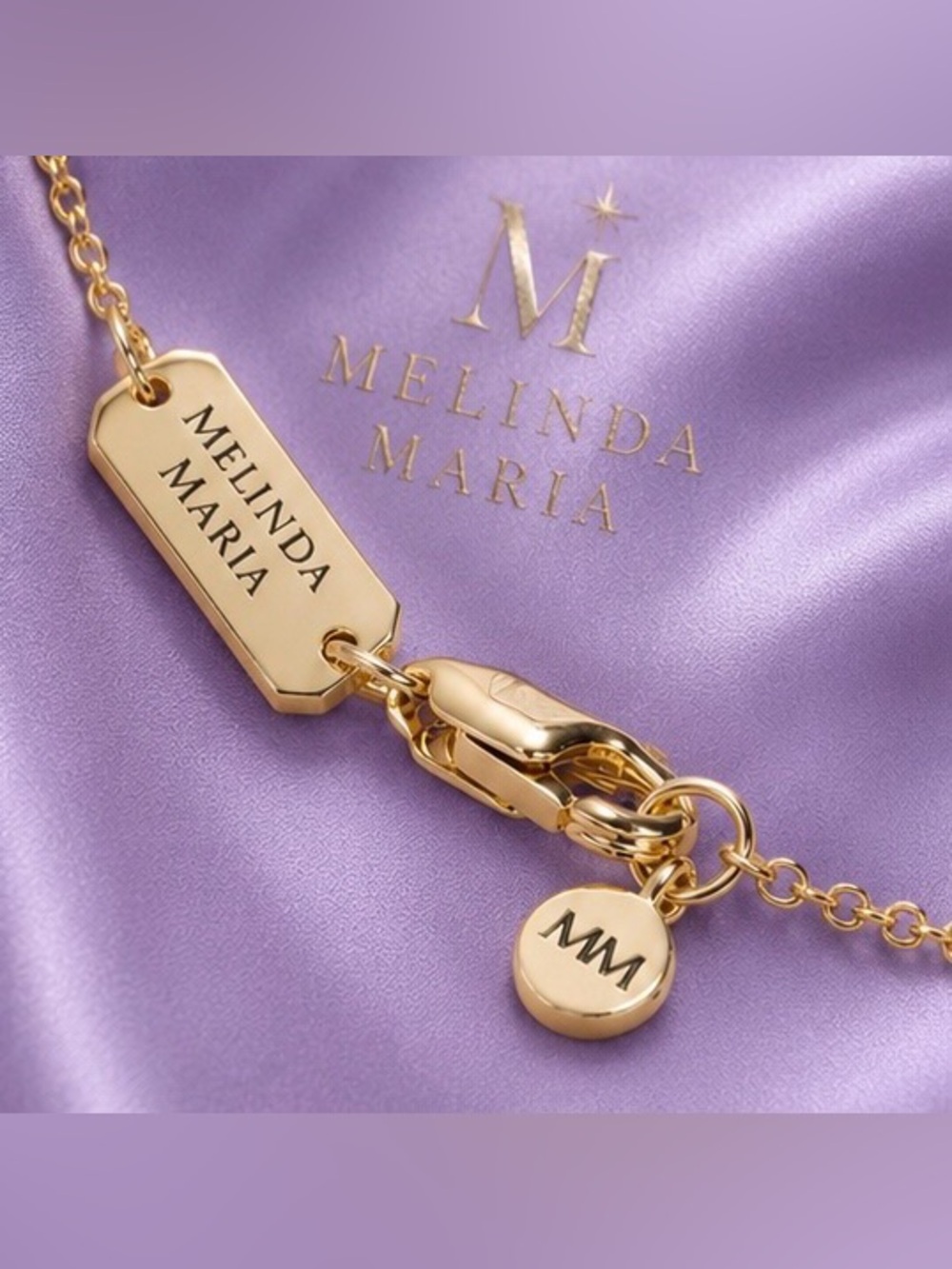Melinda Maria She’s an Icon Small Heart Necklace Brand New Original Packaging - Picture 3 of 6